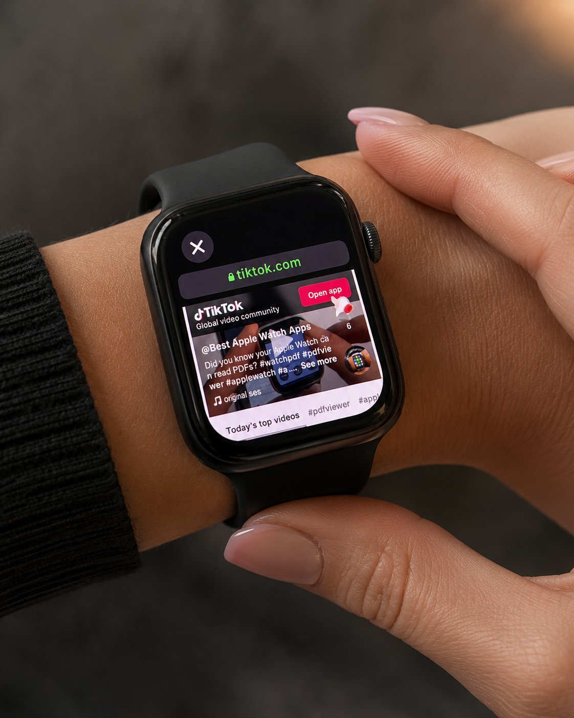 How to Use TikTok on Apple Watch